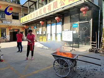 广州伟力达消防演练