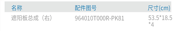 上汽跃进原厂保险丝盒检修口盖板(中体、宽体)N600030223-CN501 4